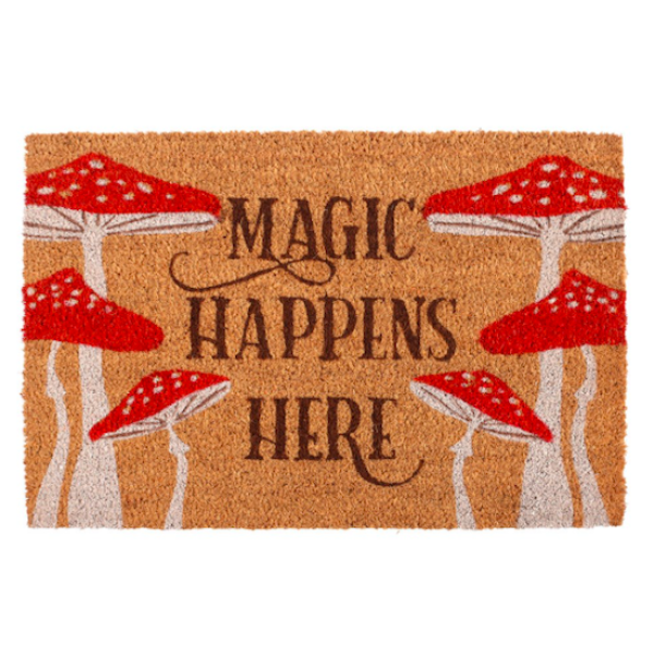 Doormat Magic Happens Here